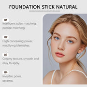 Color Changing Foundation Stick with built-in brush
