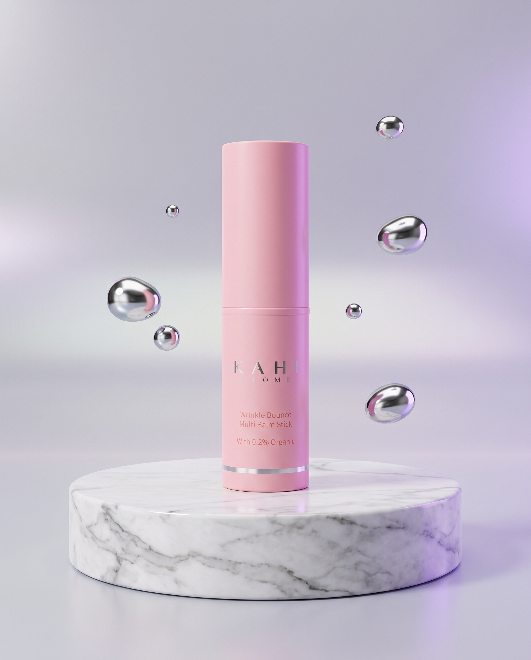 KAHI Wrinkle Bounce Multi Balm on marble podium