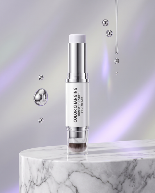 Color Changing Foundation Stick on marble podium